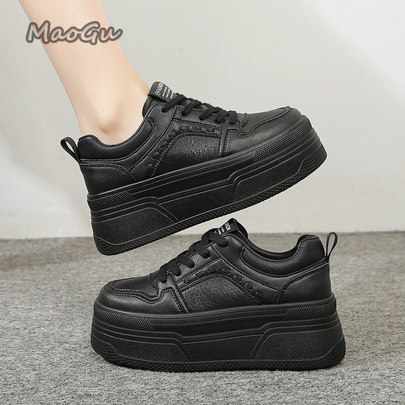 Wedge Espadrille Women - 키높이 플랫폼 화이트 스니커즈 여성 레이스업