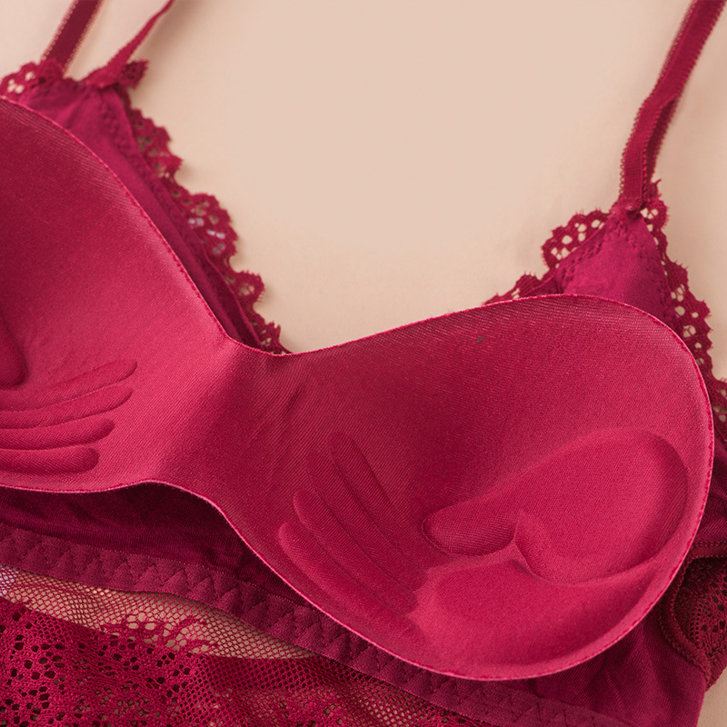 심리스 스포츠 브래지어 U 타입 탑 브래지어, 푸시업  - Bralette Triangle Set 리뷰 및 가격