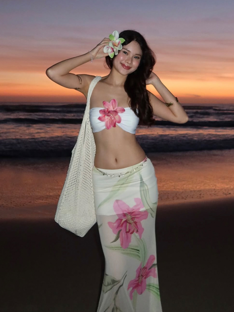 Nibber Pretty Women 투피스 세트 3d  - Romper Floral Print 리뷰 및 가격