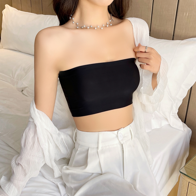 원피스 섹시한 튜브 탑 여성 Strapless 푸시 업 - Bralette Triangle Set 리뷰 및 가격